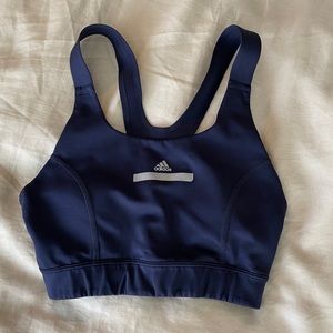 Adidas Stella McCartney navy sports bra, size S (32)